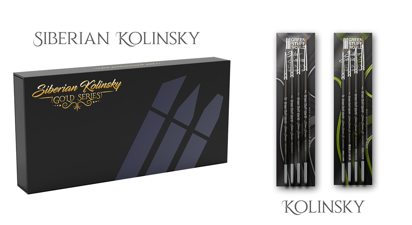 Kolinsky Brushes | Kolinsky Sable Brushes - GSW